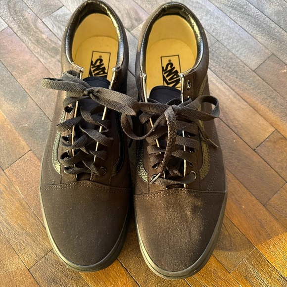 Vans Old Skool Canvas Shoe. All black. Men’s size 12. Brand new. Never worn. - Picture 3 of 6